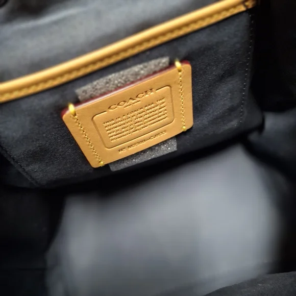 Coach Riya Backpack 21 in Signature Denim - Picture 9 of 15